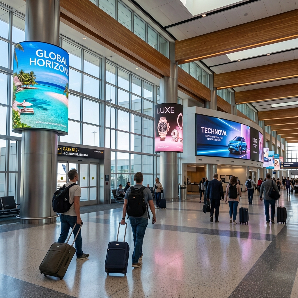 Airport Advertising in India: Capturing High-Value Travelers