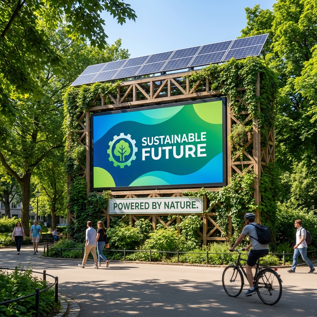 Sustainability in OOH: How Tech is Making Outdoor Ads Greener