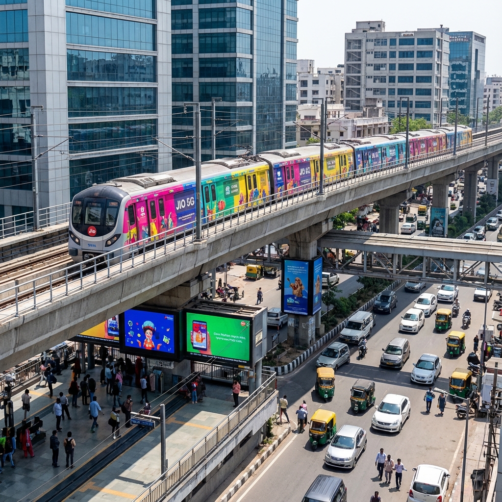 The Complete Guide to Transit Advertising in India